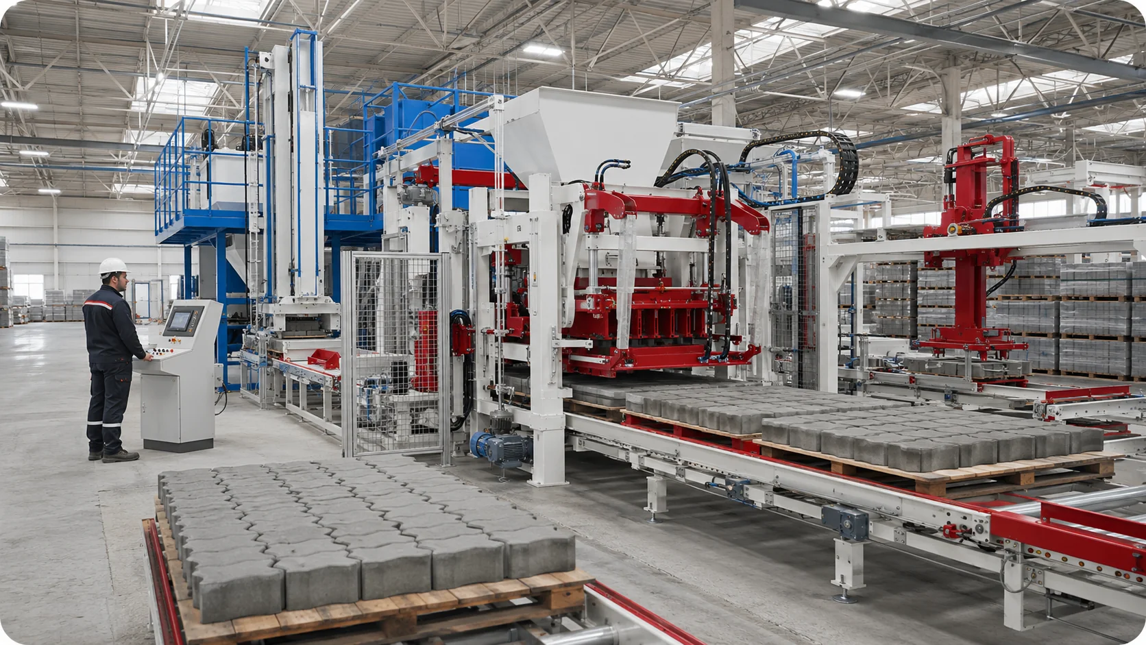 Ermak Makina | Parke Taşı Üretim Tesisi Kurulumunda Makine ve Kapasite Seçimi